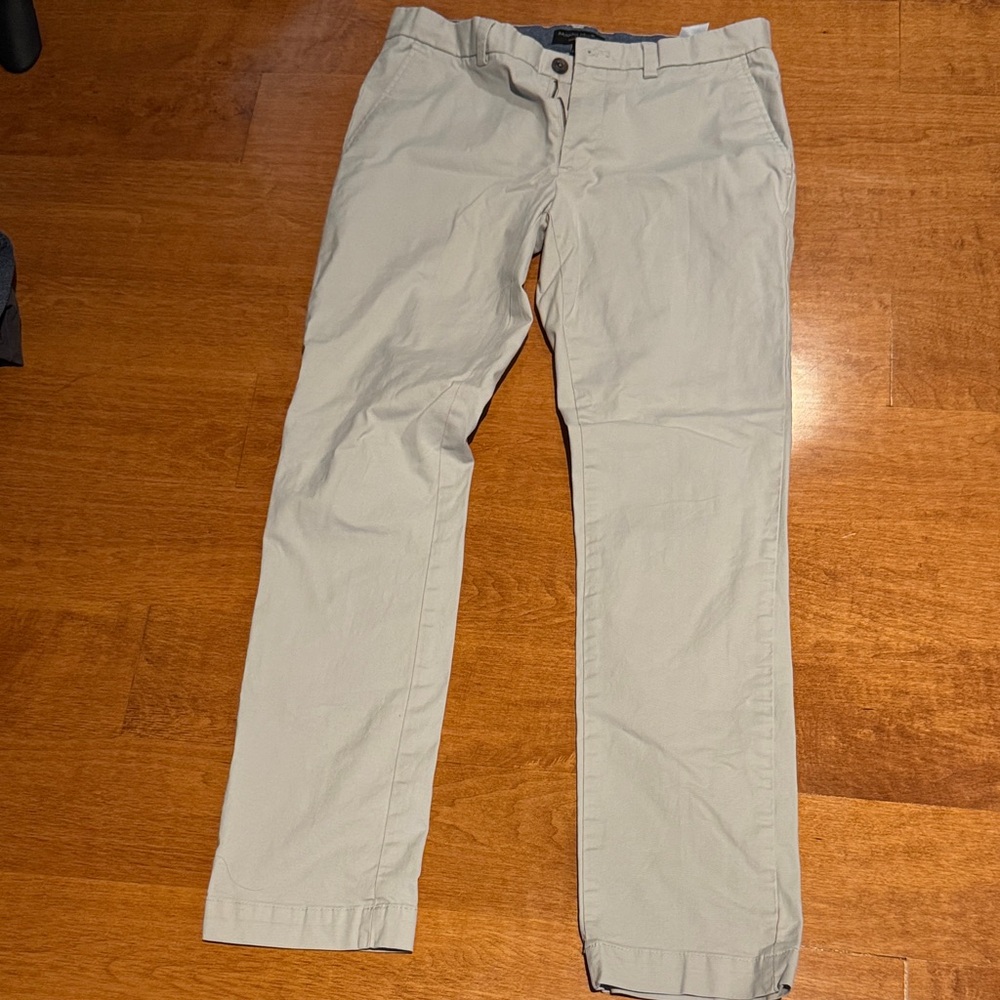 Banana Republic Light Gray Chinos